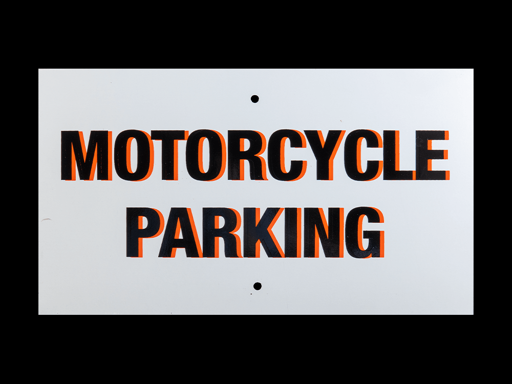 Motorcycle Parking Sign – DKG Signs
