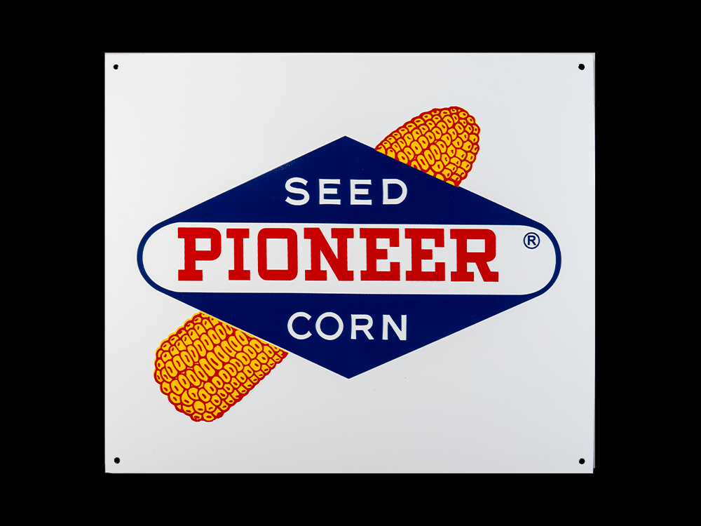 Pioneer Seed Corn Sign