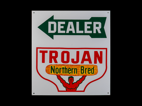 Trojan Northern Bred Dealer Sign
