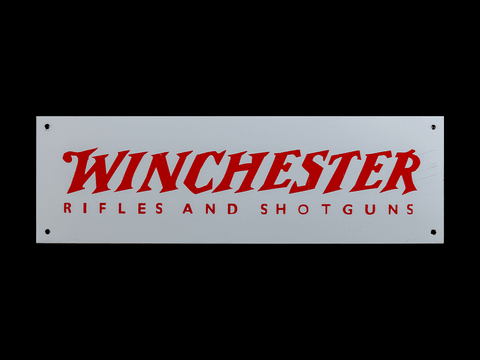 Winchester Rifles and Shotguns Sign