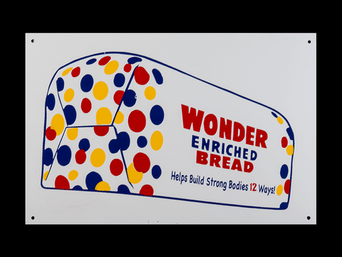 Wonder Enriched Bread Sign